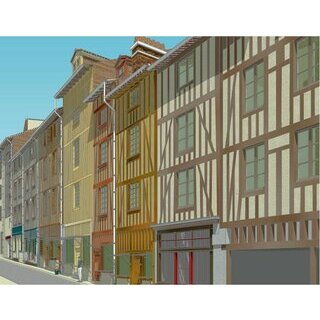 Monument historique rue de la boucherie