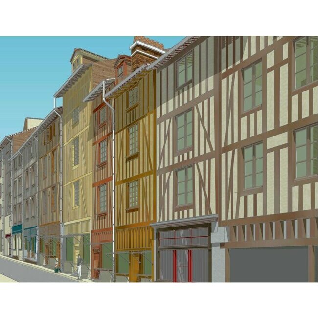 Monument historique rue de la boucherie