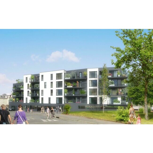 Appartement lumineux vendu en nue-proprit  Caen