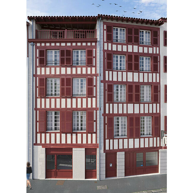 Rnovation haut de gamme pour ce projet Malraux  Bayonne, le cheval blanc, parfait pour diversifier son patrimoine immobilier