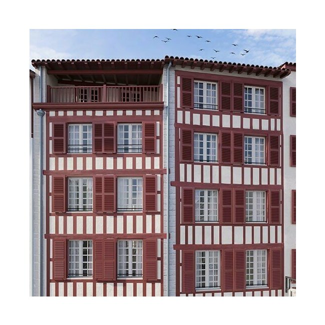Programme Malraux rue Bourgneuf  Bayonne cheval blanc : immeuble ancien de caractre en cours de rnovation, idal pour un investissement patrimonial.