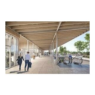 Le quartier de la gare de Melun se transforme : nouveaux amnagements, espaces verts et commerces de proximit.