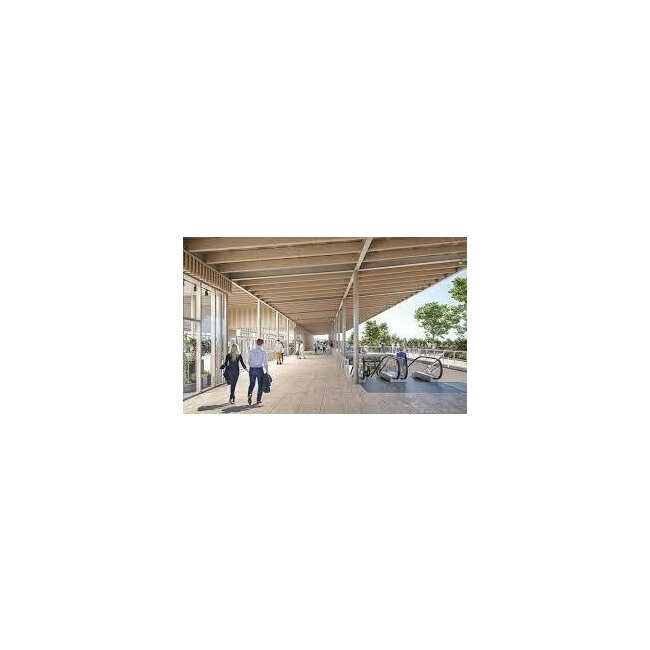 Le quartier de la gare de Melun se transforme : nouveaux amnagements, espaces verts et commerces de proximit.