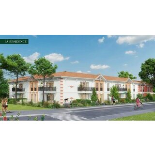 Fa�ade immeuble de la r�sidence en nue-propri�t� � Gujan-Mestras