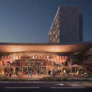 Caserne Jacques Vion : un programme immobilier en Monument Historique au c�ur de Toulouse, dans le quartier Saint-Cyprien.